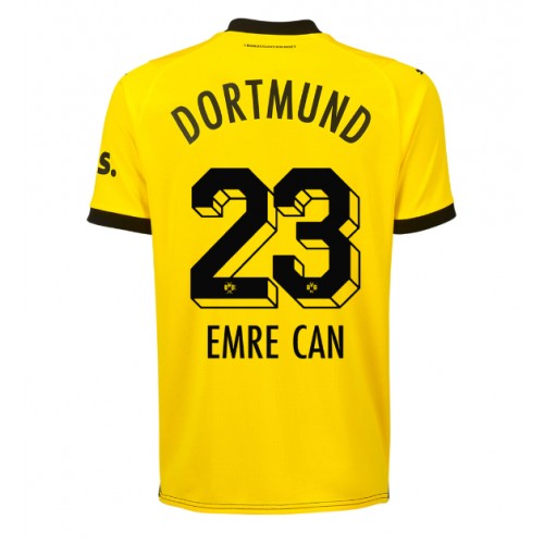 Maillot de foot Borussia Dortmund Emre Can #23 Domicile 2023-24 Manches Courte